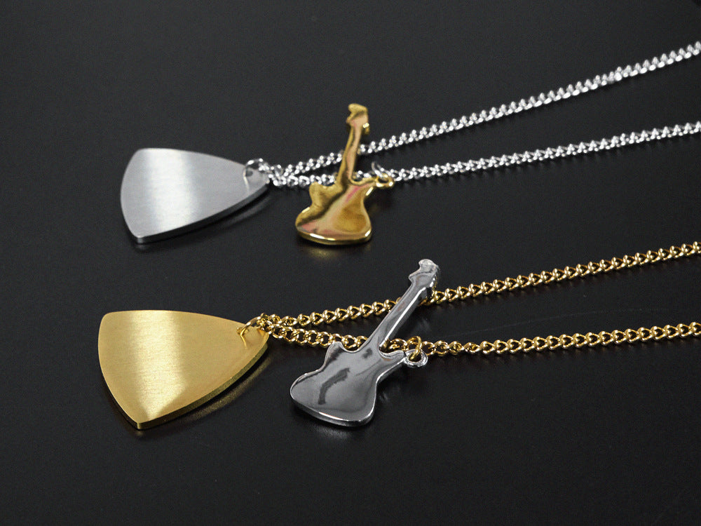 Special Guitar Pick Necklace for Men