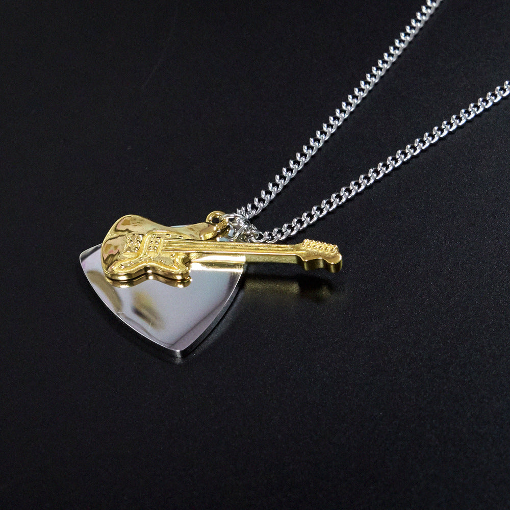 Special Guitar Pick Necklace for Men