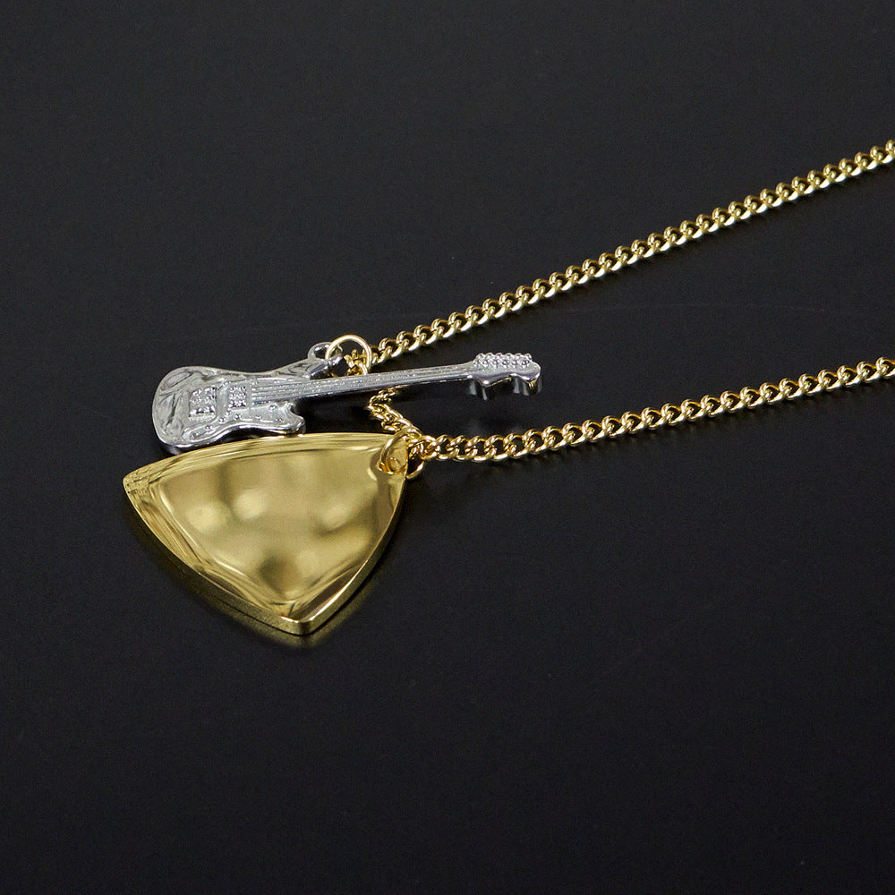 Special Guitar Pick Necklace for Men