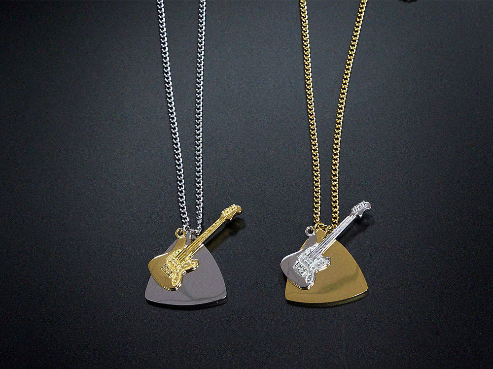 Special Guitar Pick Necklace for Men