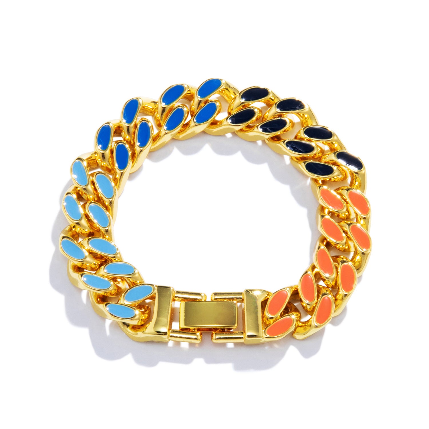 Gradient Cuban Link Bracelet