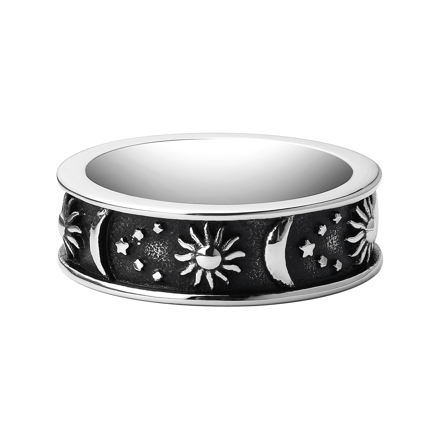 Sun, Moon, and Stars Ring