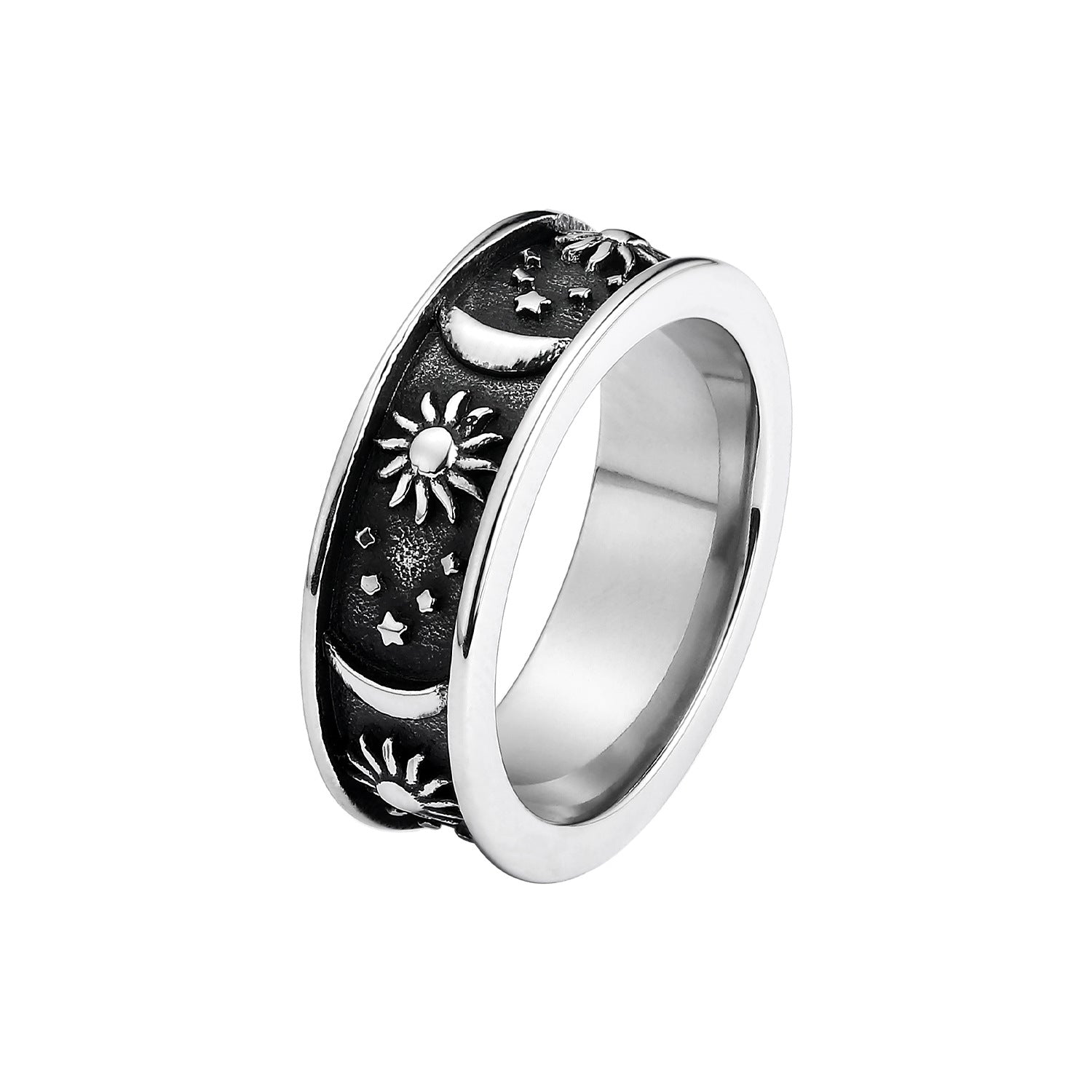 Sun, Moon, and Stars Ring