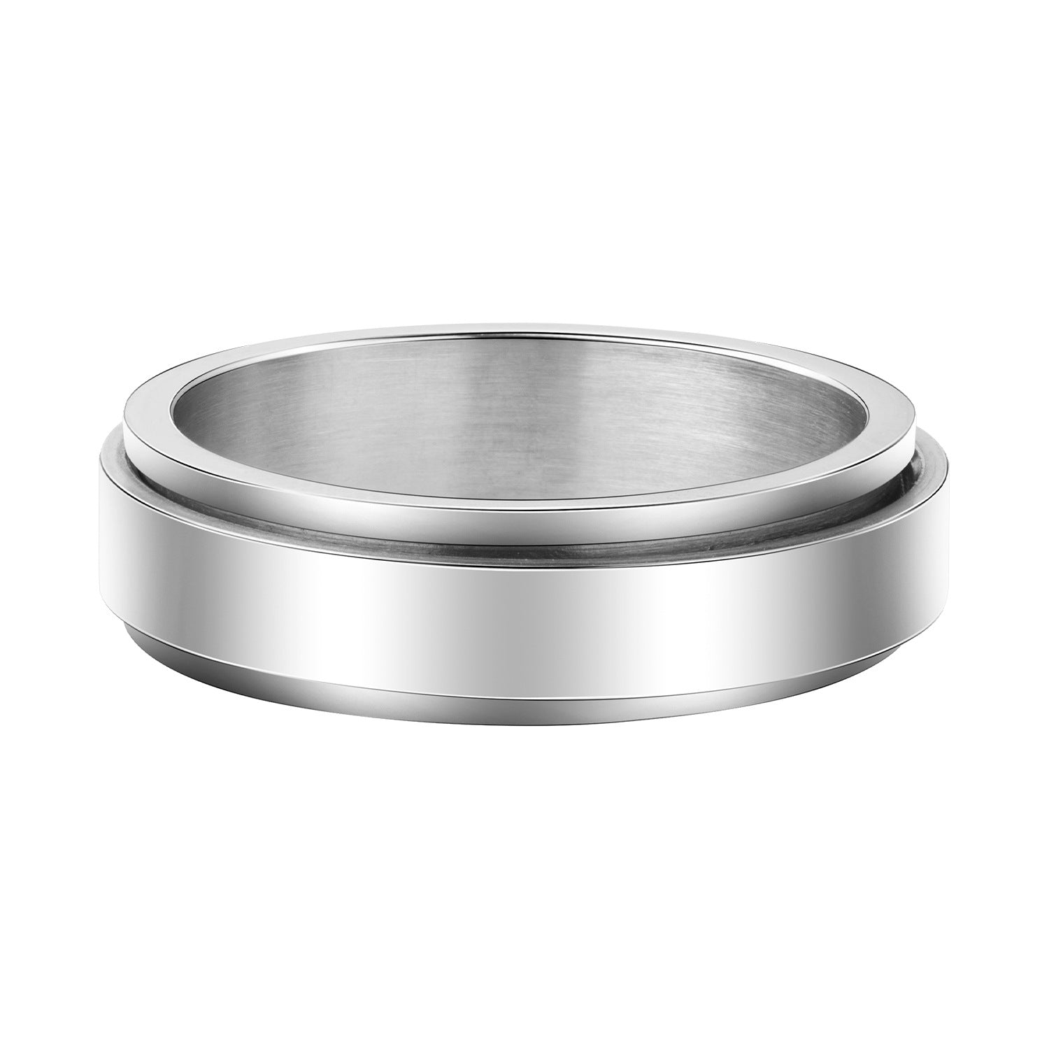 Rotating Titanium Steel Ring