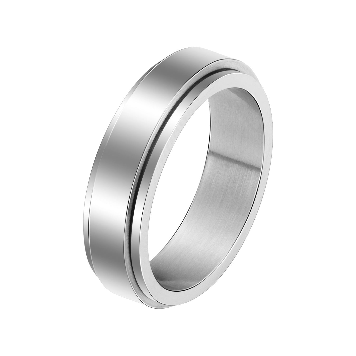 Rotating Titanium Steel Ring