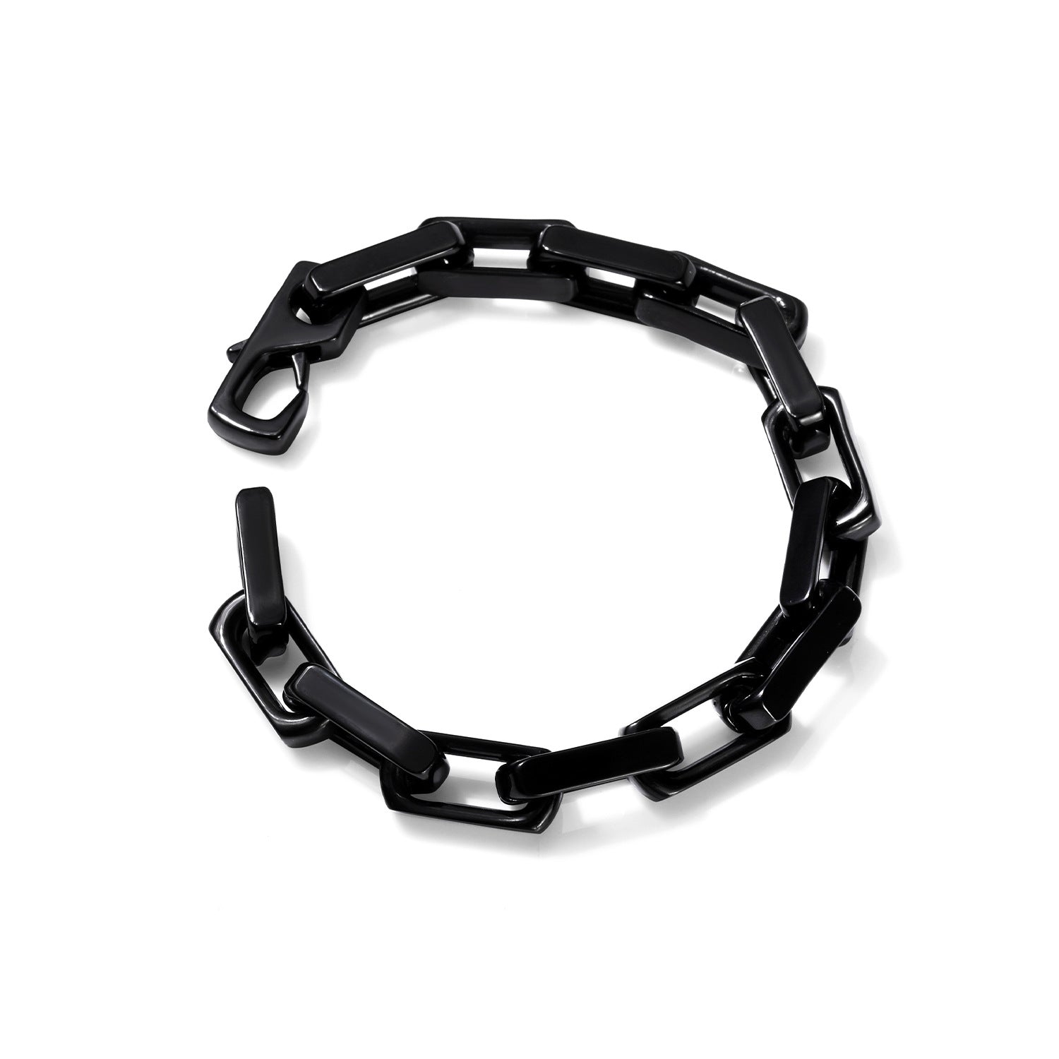 Fire-Tempered Colorblock Hip-Hop Bracelet